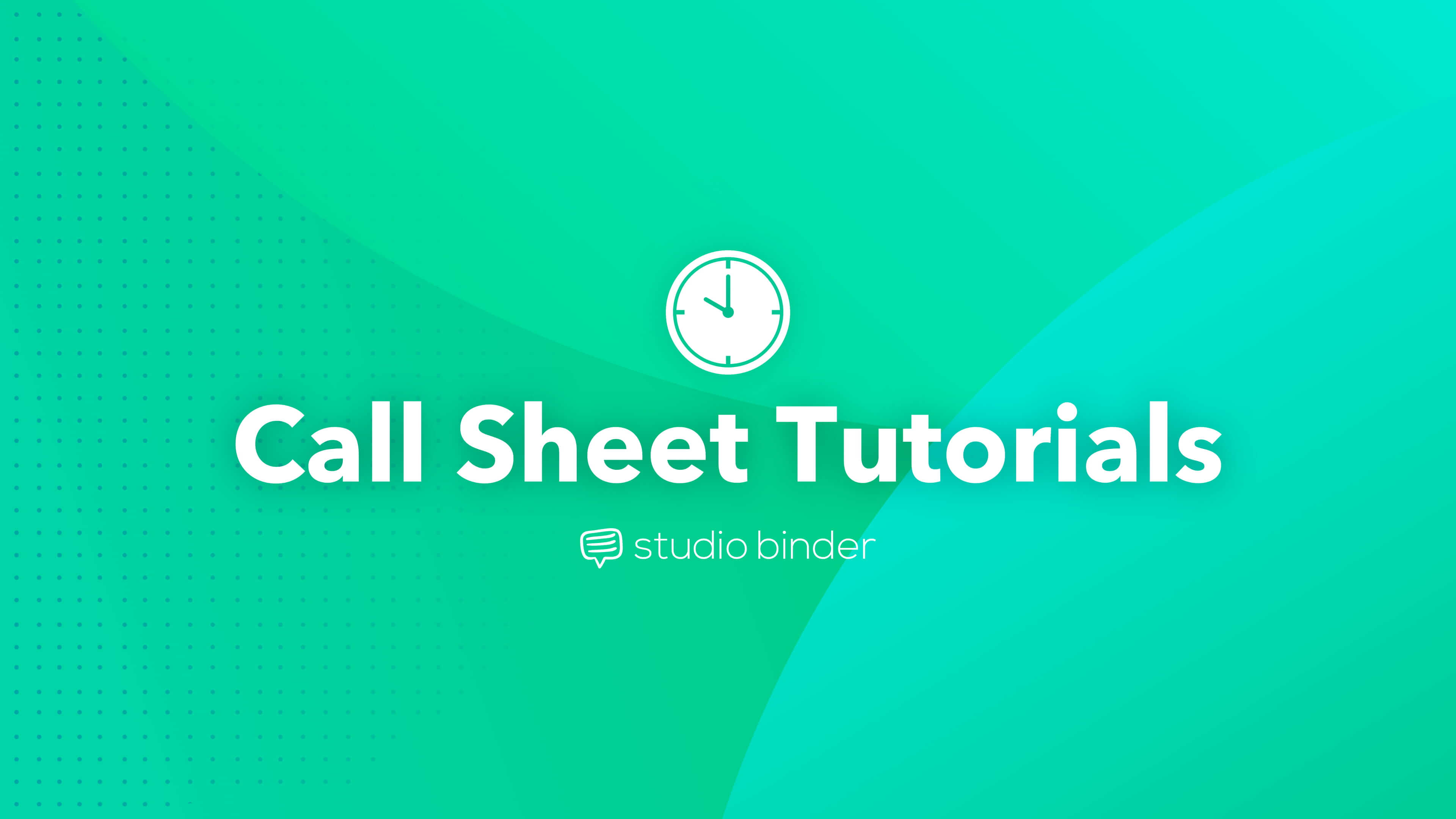 Call Sheet Tutorial - Featured Image - StudioBinder