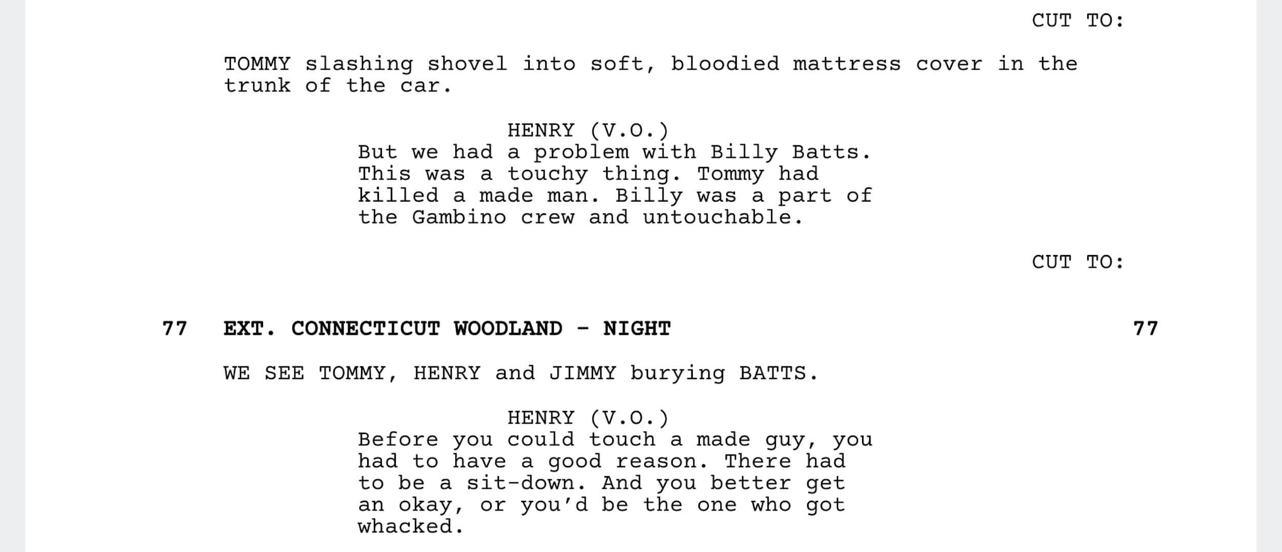 Goodfellas Script Teardown - Goodfellas Made Man - StudioBinder - Screenwriting