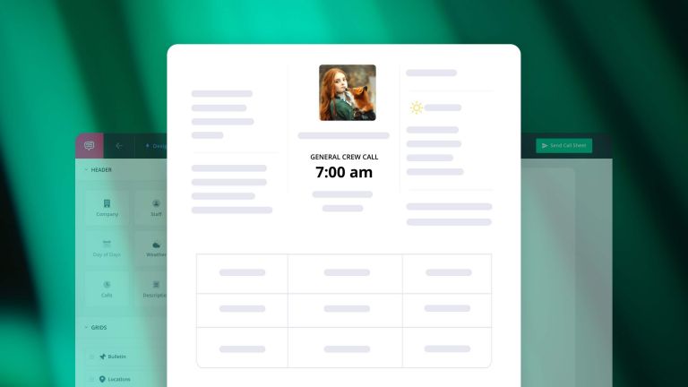 How to Make a Call Sheet in StudioBinder StudioBinder