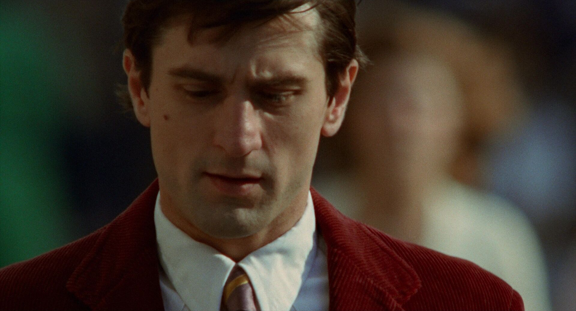 Telephoto Lens Shot Example Telephoto Lens of Robert DeNiro from Taxi Drive