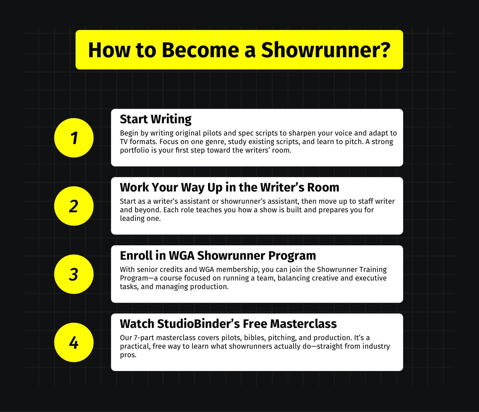What is a Showrunner How to Become a Showrunner