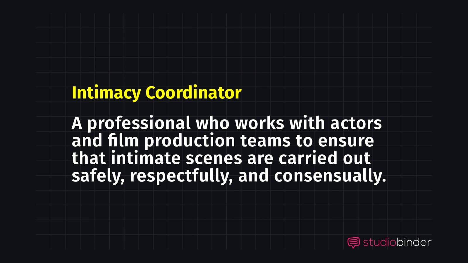 What is an Intimacy Coordinator Intimacy Coordinator Definition