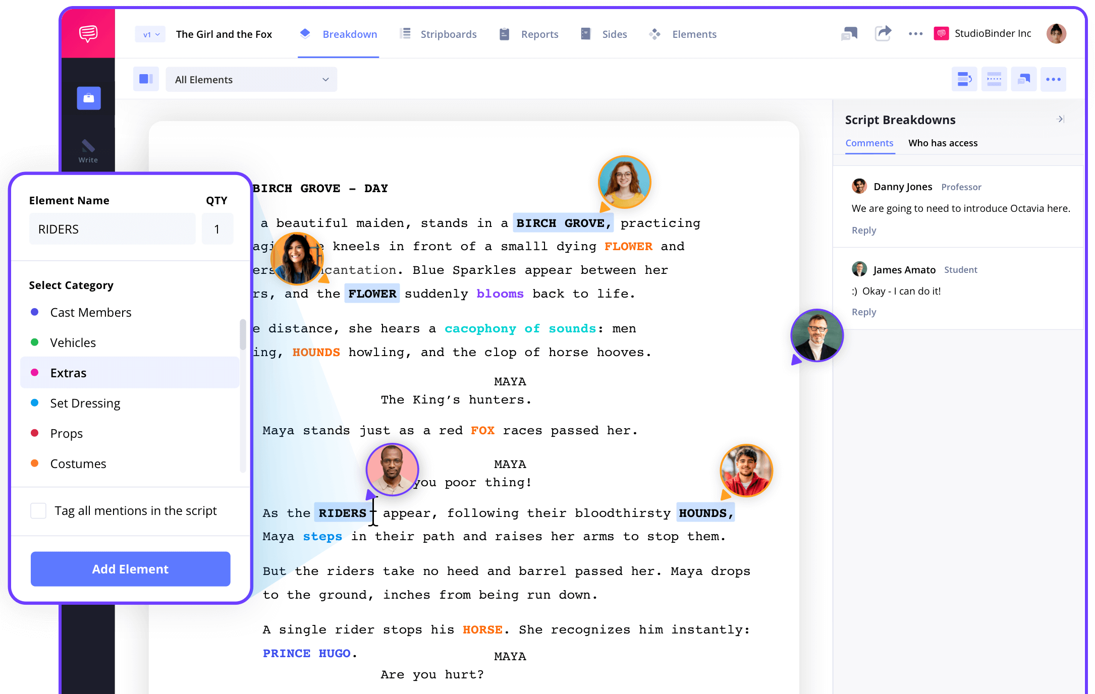 Teachers and students stay connected with StudioBinder Software