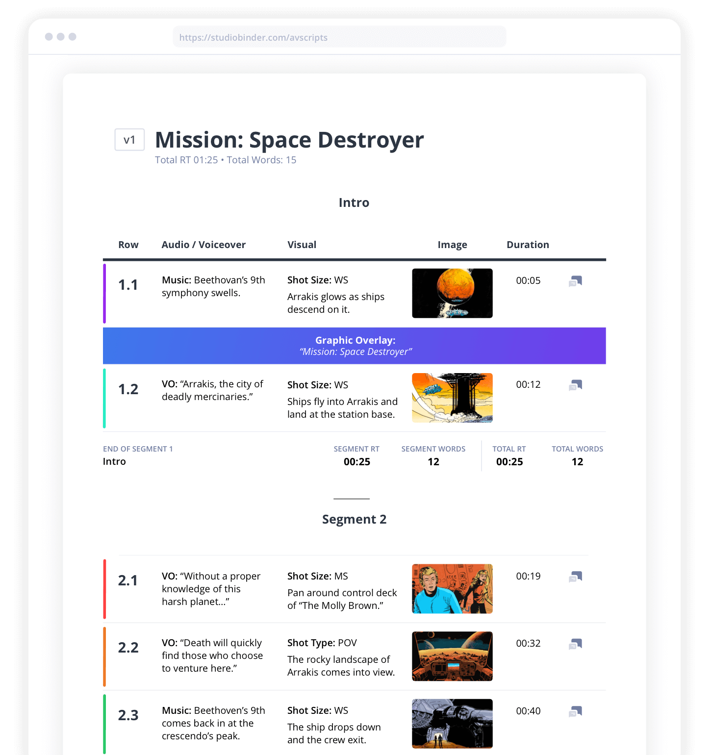 av script writing software av script format