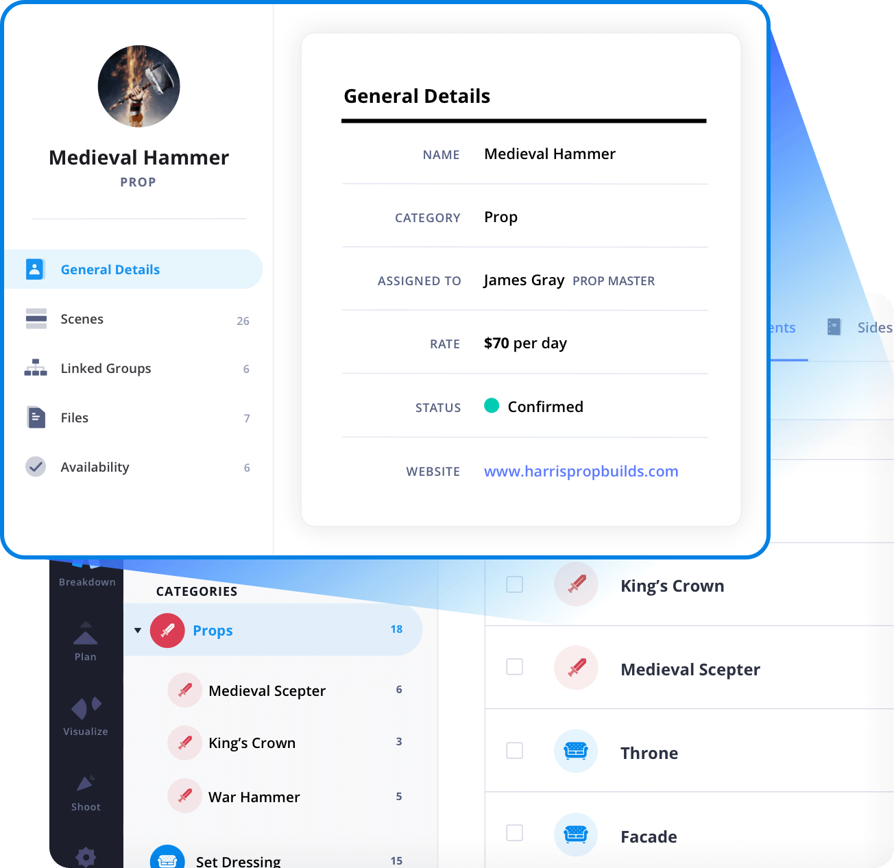 Script Breakdown Software - Manage and Inventorize script breakdown elements