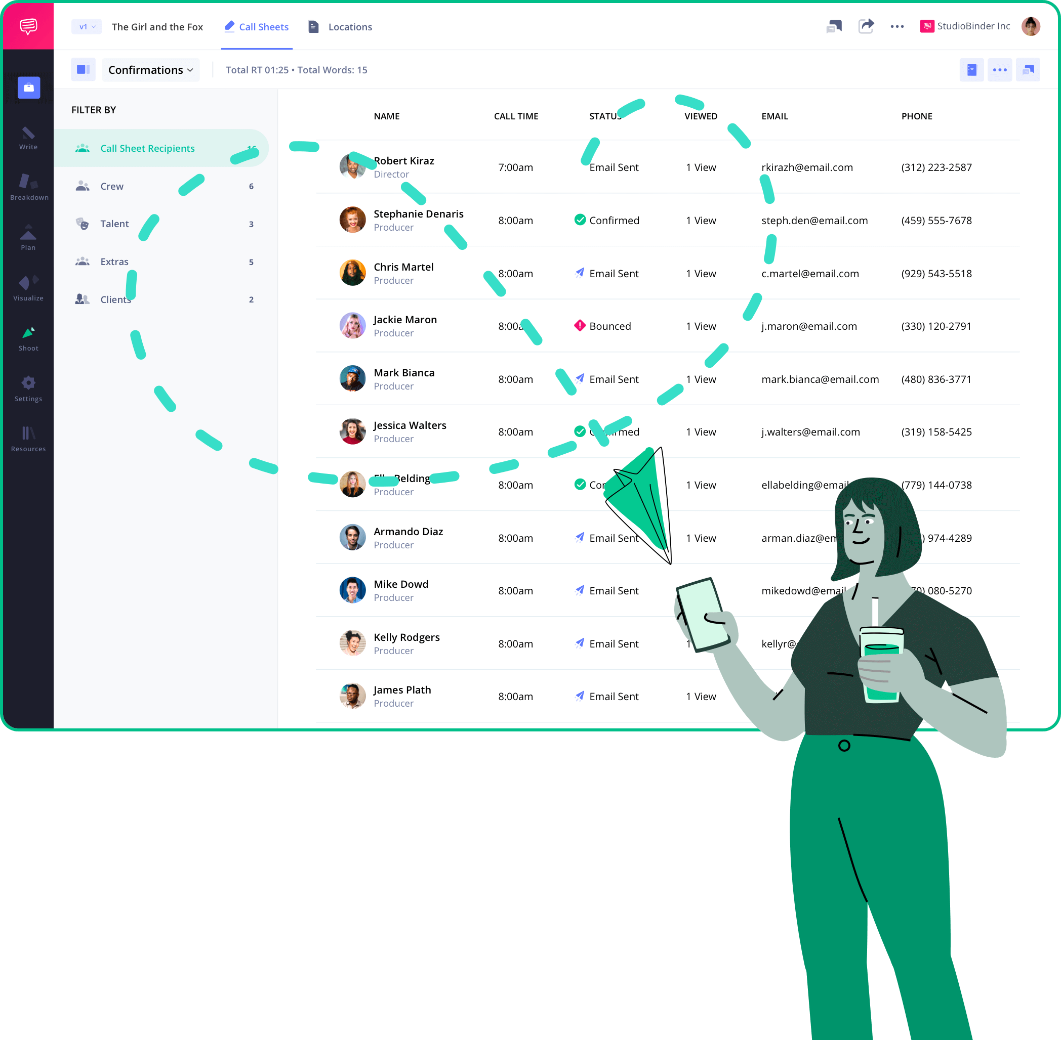 shoot track delivery center