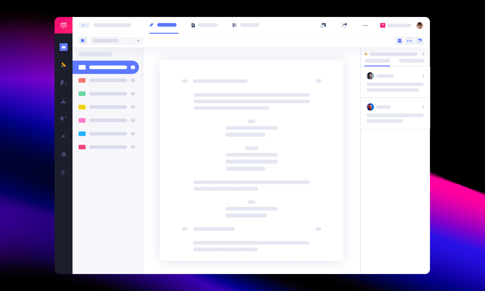 StudioBinder Press Media Kit Product Screenshots