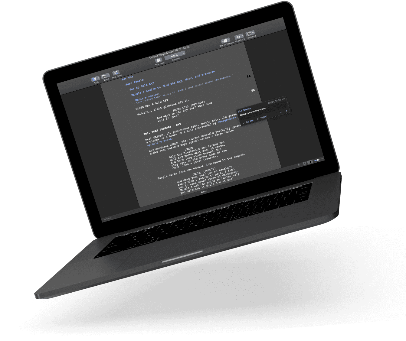 What is a Screenplay Final Draft Screenplay of a motion picture